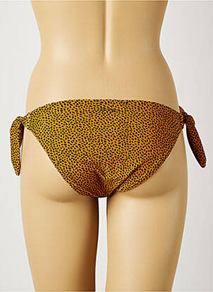 Bas de maillot de bain fermeture liens à nouer bikini marron PROTEST femme