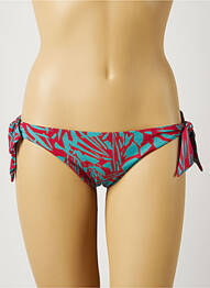 Bas de maillot de bain imprimé tie and dye bikini rose MOONTIDE femme