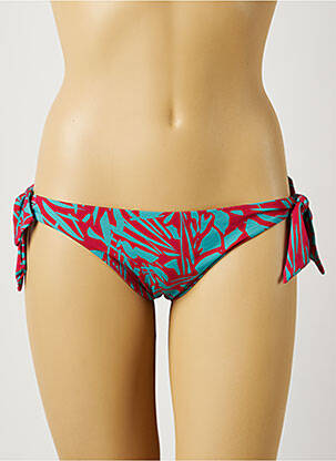 Bas de maillot de bain imprimé tie and dye bikini rose MOONTIDE femme