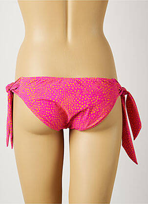 Bas de maillot de bain fermeture liens à nouer culotte rose SEAFOLLY femme