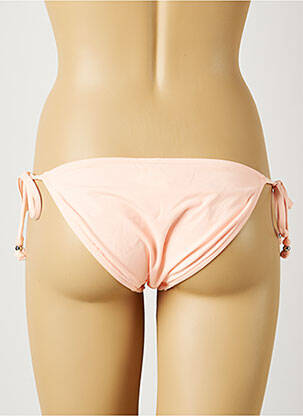 Bas de maillot de bain fermeture liens à nouer bikini orange SEAFOLLY femme