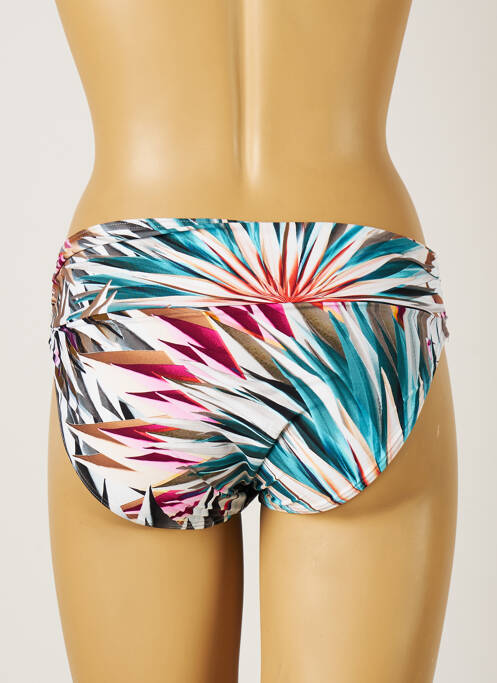 Bas de maillot de bain imprimé tie and dye culotte gris MOONTIDE femme