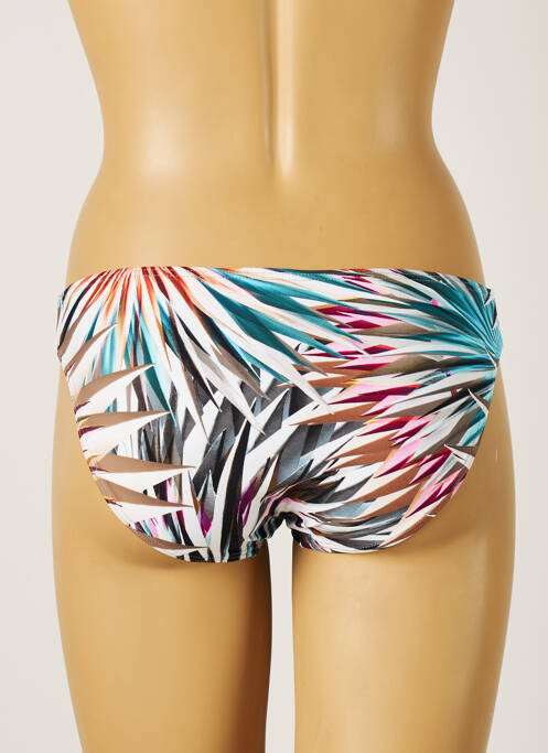 Bas de maillot de bain imprimé tie and dye culotte gris MOONTIDE femme