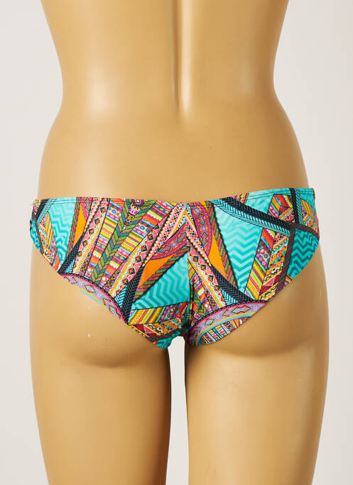 Bas de maillot de bain imprimé fantaisie culotte bleu RIO DE SOL femme