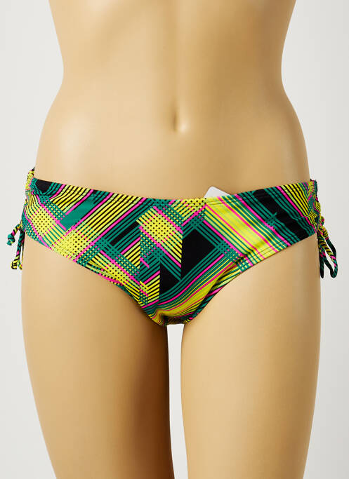 Bas de maillot de bain shorty shorty vert CHERRY BEACH femme