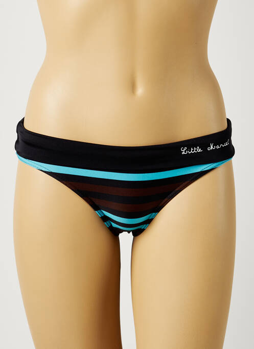 Bas de maillot de bain stretch culotte noir LITTLE MARCEL femme