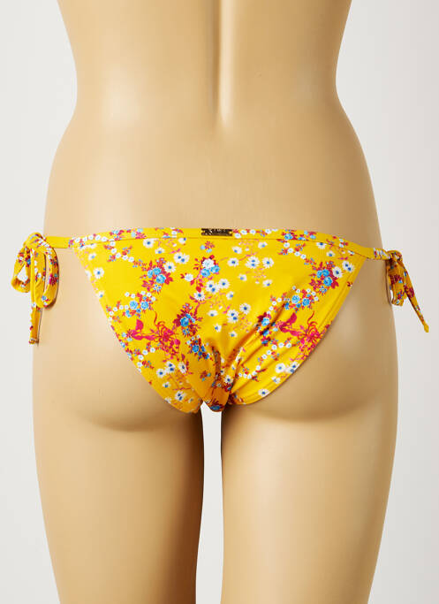 Bas de maillot de bain jaune KIWI pour femme