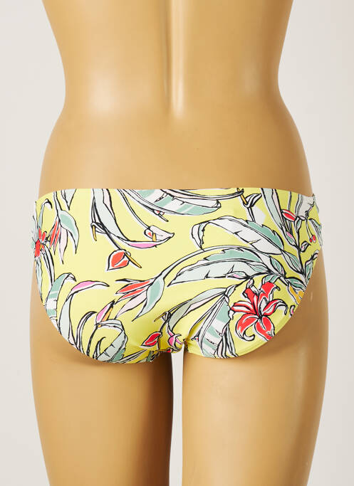 Bas de maillot de bain jaune PIHA pour femme