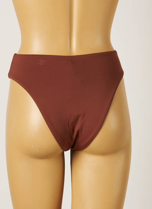Bas de maillot de bain marron SEAFOLLY pour femme