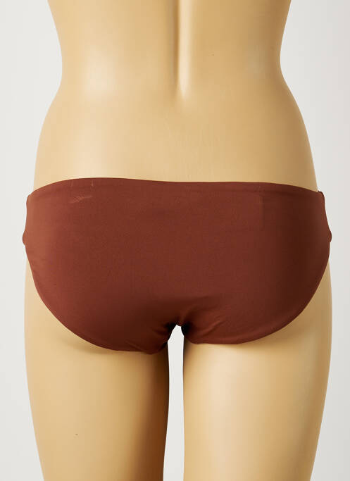 Bas de maillot de bain marron SEAFOLLY pour femme