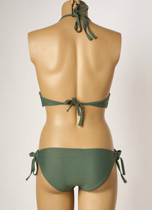 Maillot de bain 2 pièces vert DAG ADOM pour femme