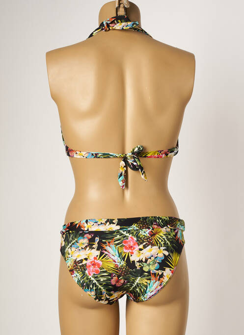 Maillot de bain 2 pièces vert LPB pour femme