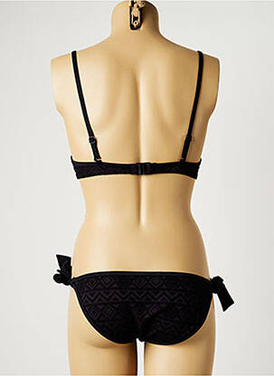 Maillot de bain 2 pièces stretch haut soutien-gorge moulé noir LITTLE MARCEL femme