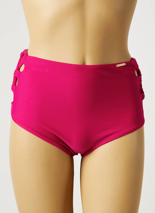 Bas de maillot de bain shorty shorty rose YSABEL MORA femme