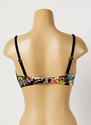 Haut de maillot de bain stretch haut bandeau noir LPB femme