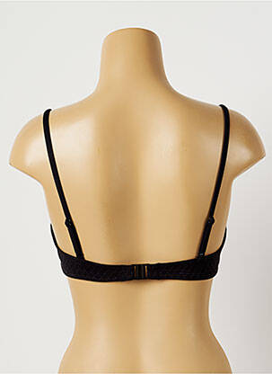 Haut de maillot de bain stretch haut bandeau noir CHERRY BEACH femme
