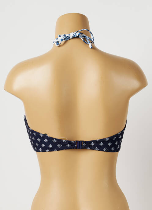 Haut de maillot de bain bleu TESSY pour femme