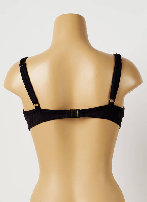 Haut de maillot de bain noir CHERRY BEACH pour femme