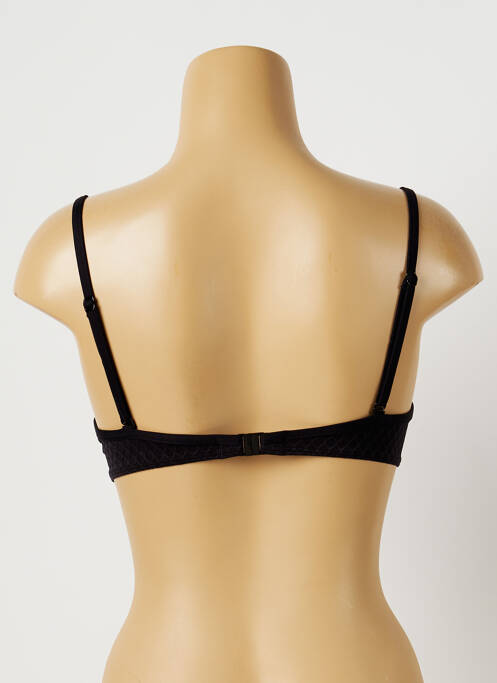 Haut de maillot de bain noir CHERRY BEACH pour femme