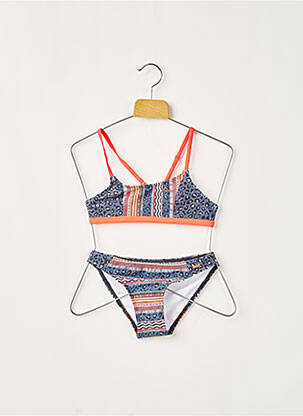 Maillot de bain 2 pièces stretch bleu PROTEST fille