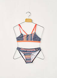 Maillot de bain 2 pièces stretch bleu PROTEST fille
