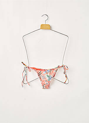 Bas de maillot de bain imprimé tie and dye bikini orange RIO DE SOL femme