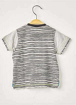 T-shirt stretch manches courtes gris ESPRIT garçon