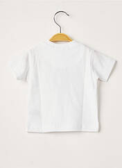 T-shirt blanc BABY BOL pour garçon seconde vue