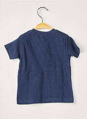 T-shirt bleu BABY BOL pour garçon seconde vue
