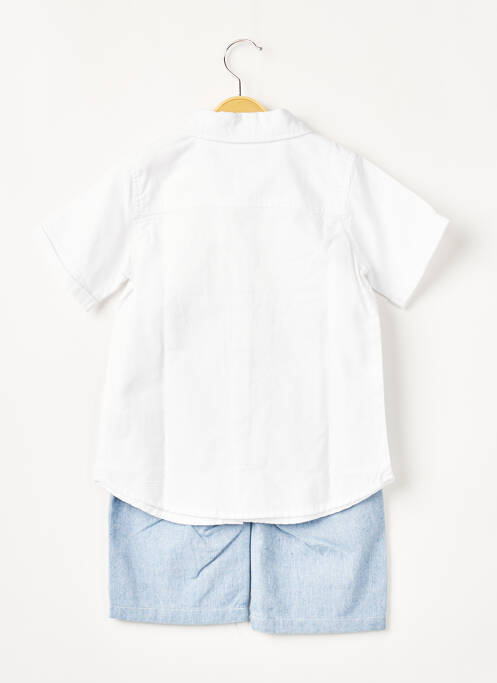 Ensemble short blanc MINI BOL pour garçon