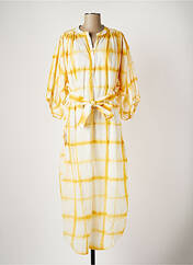 Robe longue jaune MAISON HAUSSMANN pour femme seconde vue