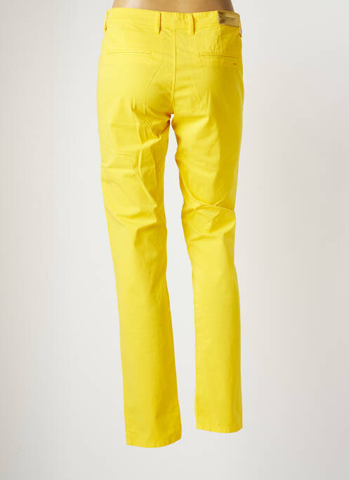 Pantalon chino jaune COUTURIST pour femme