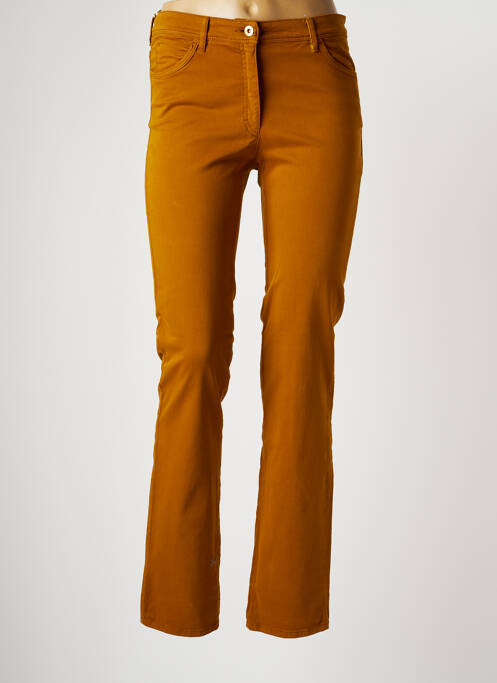 Pantalon droit marron COUTURIST pour femme