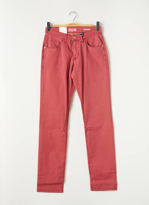 Pantalon slim rouge PIONEER pour homme
