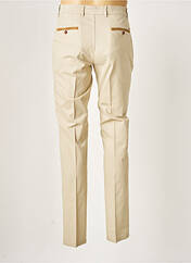 Pantalon chino beige SAINT HILAIRE pour homme seconde vue