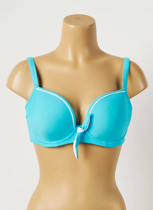 Haut de maillot de bain bleu FREYA pour femme