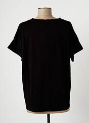 T-shirt noir FIVE pour femme seconde vue