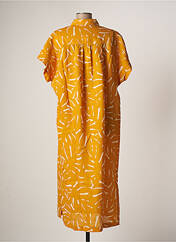 Robe mi-longue orange SACRÉCOEUR pour femme seconde vue