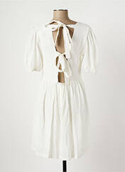 Robe courte blanc OBJECT pour femme seconde vue
