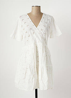 Robe courte blanc VILA pour femme