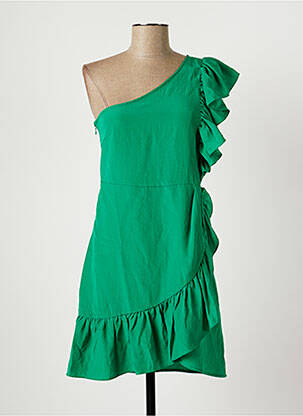 Robe courte vert VILA pour femme