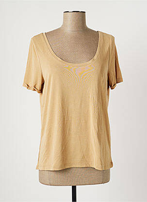 T-shirt beige VILA pour femme