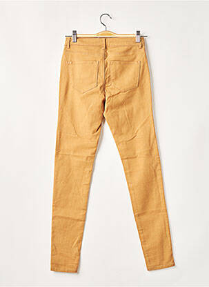 Pantalon slim stretch taille normale marron VERO MODA femme