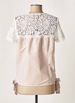 Blouse manches courtes manches courtes rose VERO MODA femme