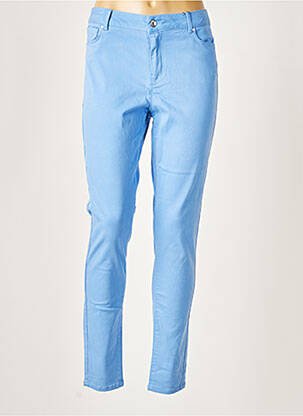 Pantalon slim stretch taille normale bleu VERO MODA femme