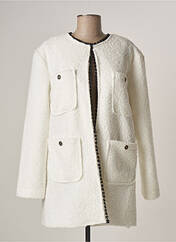 Manteau long blanc ONE O ONE pour femme seconde vue