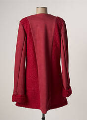 Manteau long rouge ONE O ONE pour femme seconde vue