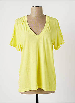 T-shirt jaune GERTRUDE + GASTON pour femme
