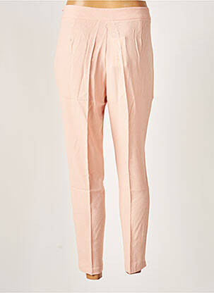 Pantalon 7/8 stretch taille normale rose MULTIPLES femme