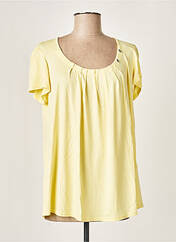 T-shirt jaune MULTIPLES pour femme seconde vue